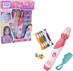 Souprava korálků do vlasů s příslušenstvím na baterie