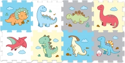 Pěnové puzzle dinosauři - 8 kusů