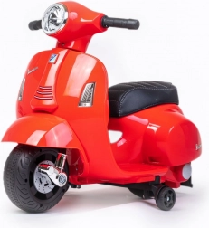 Dětská elektrická motorka BABY MIX VESPA červená