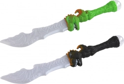 Světelný meč s rukojetí dinosaura – zelený nebo černý