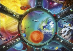 Educa Puzzle Výstup do vesmíru 500 dílků
