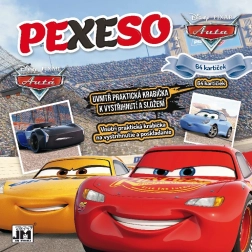 Pexeso v sešitu Cars - Auta