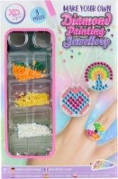 Sada na výrobu šperků s diamantovým malováním pro děti