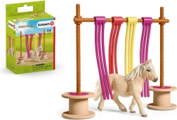 Schleich sada kůň s překážkami a samolepkami