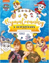 Omalovánky Tlapková patrola s dětskými tetovačkami - 1 kus