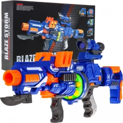 Blaze Storm pěnový blaster pro teenagery 14+ s bubnovým zásobníkem a zaměřovačem