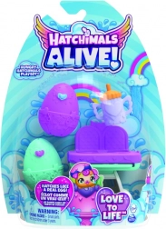 Hatchimals hrací sada s krmicí židlí
