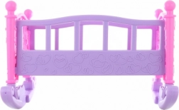 Plastová kolébka pro panenky 45 cm