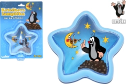 LED lampička Krtek hvězda na zavěšení 15 cm