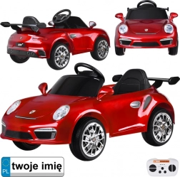 Elektrické odrážedlo pro děti RUF CTR3 červené s dálkovým ovládáním