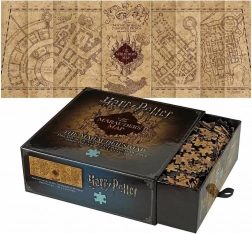 Panoramatické puzzle Harry Potter: Pobertův plánek 1000 dílků