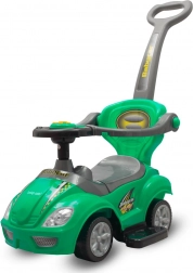 Dětské odrážedlo 3v1 s vodicí tyčí BABY MIX Mega Car – zelené
