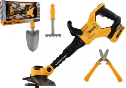 Dětský plastový křovinořez se zvuky