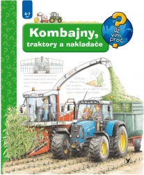 Knížka Kombajny, Traktory a Nakladače