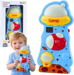 Interaktivní dětský měřič růstu se světly a zvuky