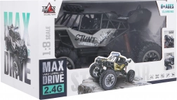rc crawler stunt závodní auto 1:8 šedé 4x4