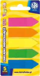 Samolepicí bločky ASTRA Neon 5 barev