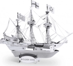 metal earth 3D kovový model lodi Golden Hind