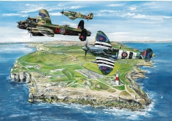 Puzzle Křídla nad Portlandem 500 dílků