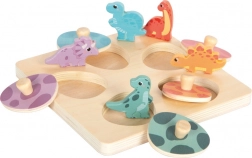 Dřevěné paměťové puzzle Dino – Small Foot