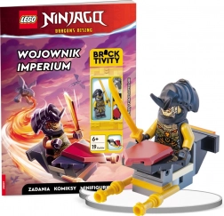 Lego NINJAGO: Válečník Impéria – interaktivní kniha s minifigurkou a kluzákem