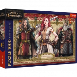 Puzzle 1000 Władca prstenů: Válka Rohirů