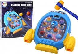 Kosmická hra Wac A Mole s raketou a šesti režimy