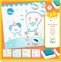 Djeco razítkovací set Příšerky