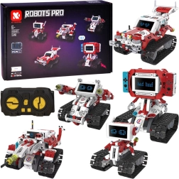 Robots Pro stavebnice robotů 5v1 s dálkovým ovládáním a LED displejem