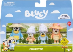 Bluey – sada figurek Rodinný výlet