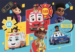 clementoni puzzle firebuds maxi 24 dílků