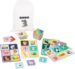 Dřevěné bingo Duhová zvířata od Vilac