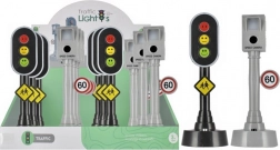 Dětský semafor nebo rychlostní radar se světlem a zvukem