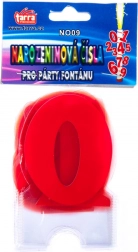 Narozeninové číslice pro párty fontánu