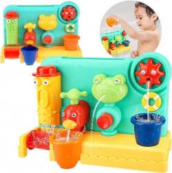 Barevná koupací hračka s vodními efekty