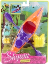 Kajak pro panenku s doplňky