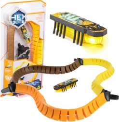 Hexbug Nano Flash startovací set se svítícím broukem a ohebným tratí