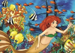 Puzzle potopená loď, 100 dílků (ART PUZZLE)