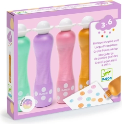 DJECO pěnové fixy s perleťovým efektem