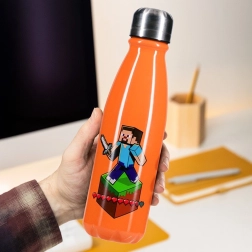 Nerezová láhev Minecraft 600 ml