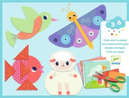 Djeco kreativní sada Stříhání zvířátek