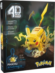 4d build puzzle pokémon pikachu 3d stavebnice