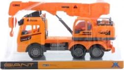 Plastový autojeřáb na setrvačník