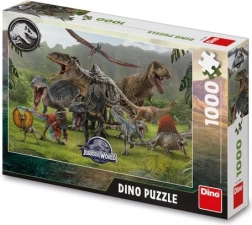 Puzzle Dino Jurský Svět 1000 dílků