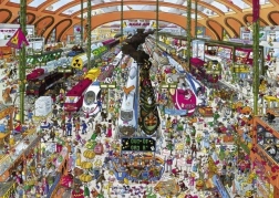 Heye puzzle vlakové nádraží 2000 dílků