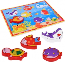 Dřevěná vkládačka Moře JOKOMISIADA