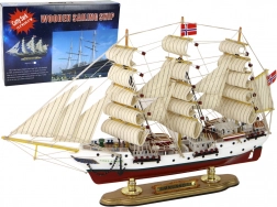 Dřevěná sběratelská loď Sorlandet