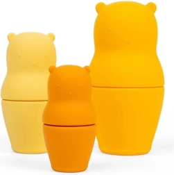 Silikonoví medvídci matrjoška BIGJIGS TOYS