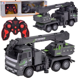 Dálkově ovládaný jeřáb pro děti s osvětlením