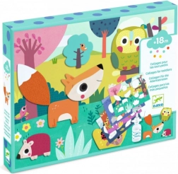 Djeco první koláž pro nejmenší – zvířátka